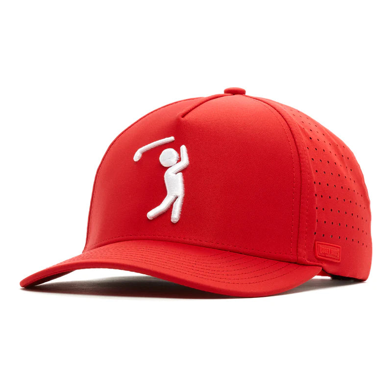 Bogeyman Red - Performance Golf Hat - Snapback