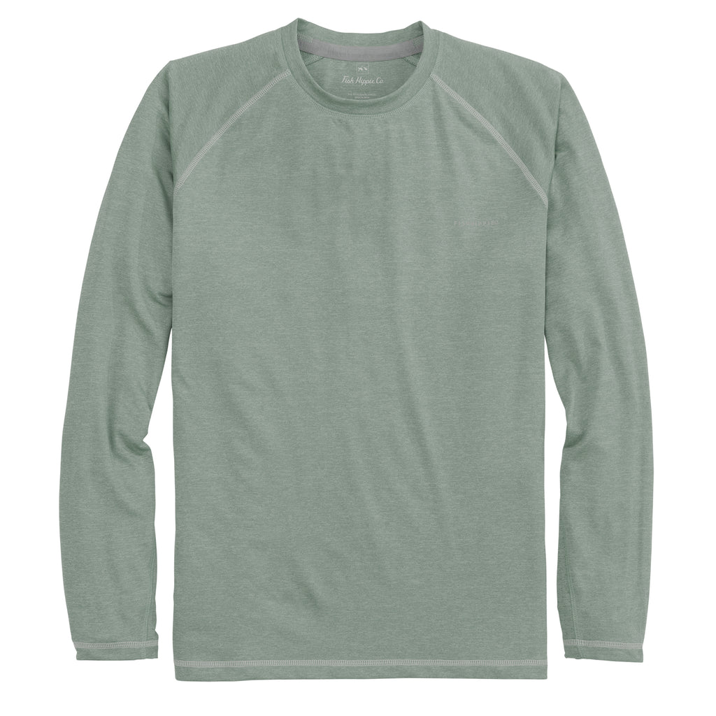 Heather Streak Boden Crewneck